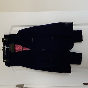 Boys velvet suit